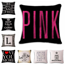 Load image into Gallery viewer, Fashion Linen Pillow Case