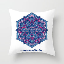 Load image into Gallery viewer, Mandala Printed Pillow Case