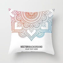 Load image into Gallery viewer, Mandala Printed Pillow Case