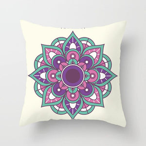 Mandala Printed Pillow Case