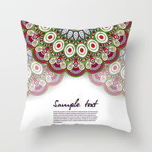 Load image into Gallery viewer, Mandala Printed Pillow Case