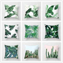 Load image into Gallery viewer, Tropical Plants Pillows Case