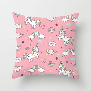 Cartoon Animals Pillowcase
