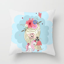 Load image into Gallery viewer, Cartoon Animals Pillowcase