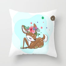 Load image into Gallery viewer, Cartoon Animals Pillowcase