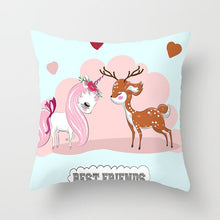 Load image into Gallery viewer, Cartoon Animals Pillowcase