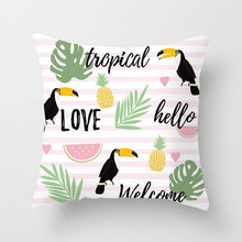 Load image into Gallery viewer, Unicorn and Flamingo Printed Pillow Case