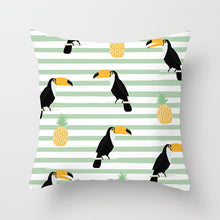 Load image into Gallery viewer, Unicorn and Flamingo Printed Pillow Case
