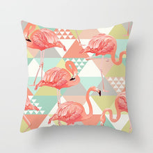 Load image into Gallery viewer, Unicorn and Flamingo Printed Pillow Case