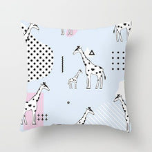 Load image into Gallery viewer, Unicorn and Flamingo Printed Pillow Case
