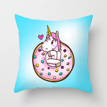 Load image into Gallery viewer, Unicorn and Flamingo Printed Pillow Case