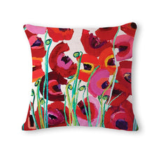 Load image into Gallery viewer, Colorful Flower Linen Pillowcase