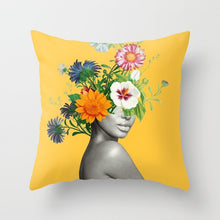 Load image into Gallery viewer, Flower Lady Pillowcase