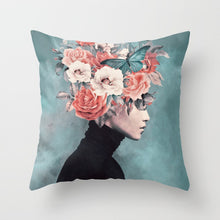 Load image into Gallery viewer, Flower Lady Pillowcase