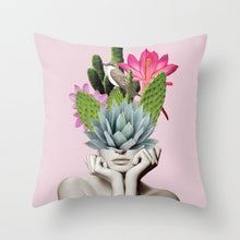 Load image into Gallery viewer, Flower Lady Pillowcase
