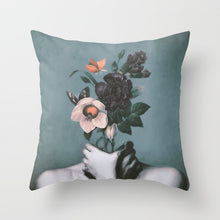 Load image into Gallery viewer, Flower Lady Pillowcase