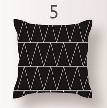 Load image into Gallery viewer, Black&amp;White Pillowcase