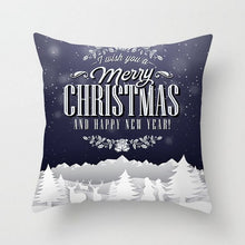 Load image into Gallery viewer, Merry Christmas Snow Pillow Case