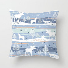 Load image into Gallery viewer, Merry Christmas Snow Pillow Case