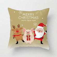 Load image into Gallery viewer, Pretty Merry Christmas Pillow Case
