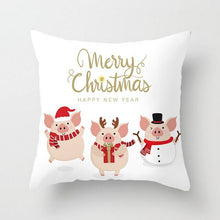 Load image into Gallery viewer, Pretty Merry Christmas Pillow Case