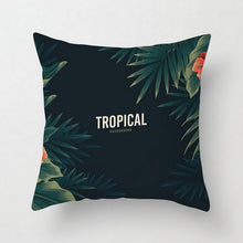 Load image into Gallery viewer, Tropical Plants Pillow Case