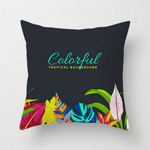 Load image into Gallery viewer, Tropical Plants Pillow Case