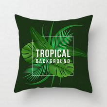 Load image into Gallery viewer, Tropical Plants Pillow Case