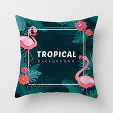 Load image into Gallery viewer, Tropical Plants Pillow Case