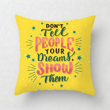 Load image into Gallery viewer, Yellow Pillow Case