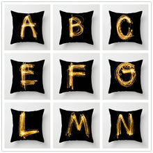 Load image into Gallery viewer, English Letters Pillowcase