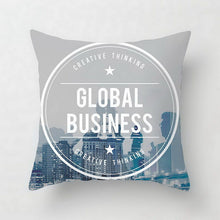 Load image into Gallery viewer, Letter Printed Pillow Case