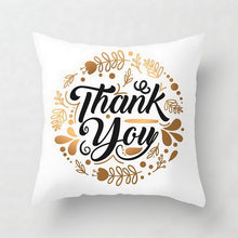 Load image into Gallery viewer, Letter Printed Pillow Case