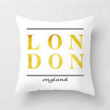Load image into Gallery viewer, Letter Printed Pillow Case