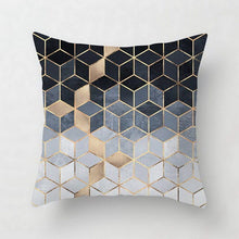 Load image into Gallery viewer, Geometric Striped Pattern Pillow Case
