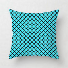 Load image into Gallery viewer, Geometric Striped Pattern Pillow Case