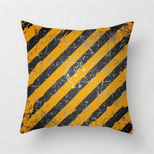 Load image into Gallery viewer, Geometric Striped Pattern Pillow Case