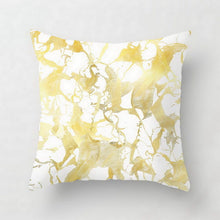 Load image into Gallery viewer, Gold Striped Pillow Case