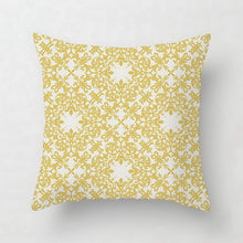 Load image into Gallery viewer, Gold Striped Pillow Case