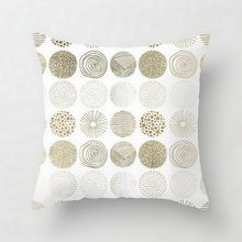 Load image into Gallery viewer, Gold Striped Pillow Case