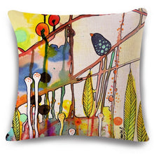 Load image into Gallery viewer, Cartoon Scenery Linen Pillowcase