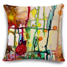Load image into Gallery viewer, Cartoon Scenery Linen Pillowcase