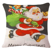 Load image into Gallery viewer, Cartoon Christmas Pillow Case