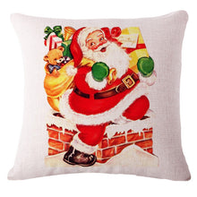 Load image into Gallery viewer, Cartoon Christmas Pillow Case