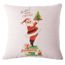 Load image into Gallery viewer, Cartoon Christmas Pillow Case